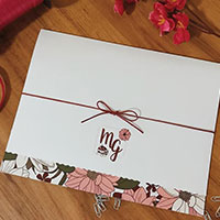 Convite de Casamento romântico - Flores de Primavera